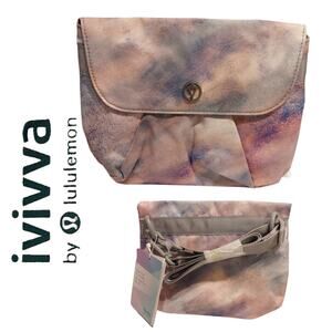 Ivivva by Lululemon "Wear Ever You Go Belt Bag" Pink Purple Sold Out NWT